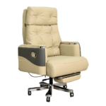 SoftMax Boss Chair | BC004-Light Cream