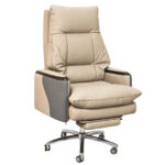 LuxPro Boss Chair | BC002-Light Cream