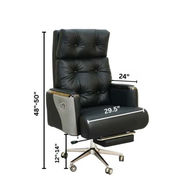 SoftMax Boss Chair | BC004-Black