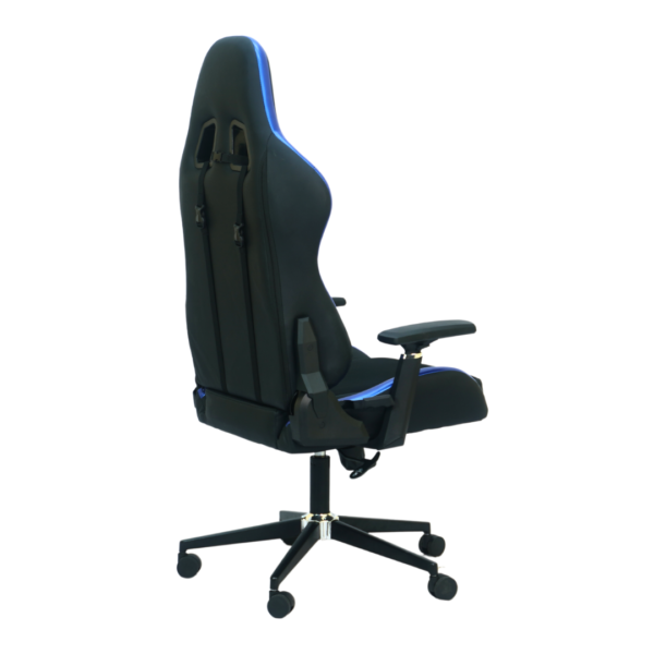 Gaming Chair with 4D Armrest (CRV-00G1) Glossy Blue