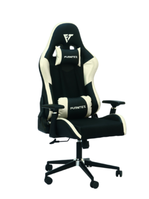 Gaming Chair with 4D Armrest (CRV-00G1) Glossy White