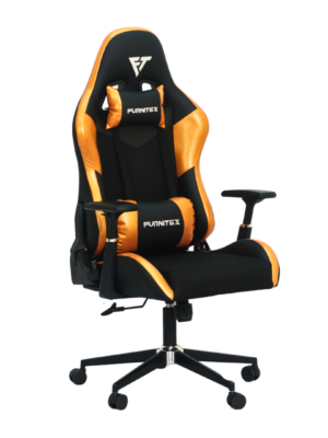 Gaming Chair with 4D Armrest (CRV-00G1) Glossy Orange