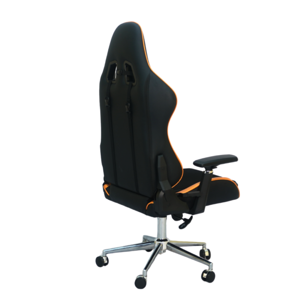 Gaming Chair with 4D Armrest (CRV-00G2) Glossy Orange