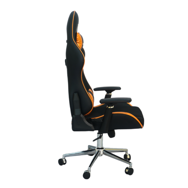 Gaming Chair with 4D Armrest (CRV-00G2) Glossy Orange