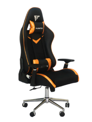 Gaming Chair with 4D Armrest (CRV-00G2) Glossy Orange