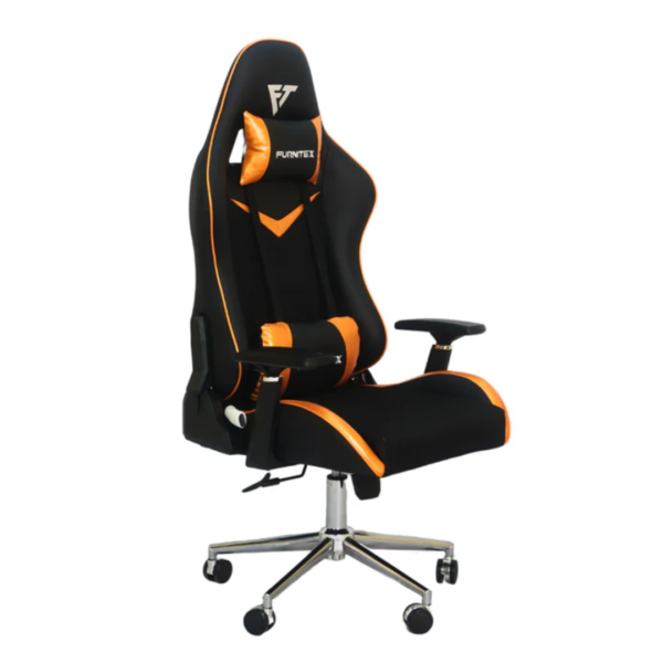 Gaming Chair with 4D Armrest (CRV-00G2) Glossy Orange