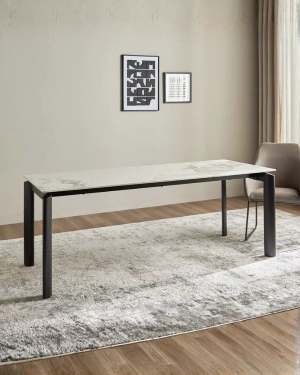 Monti 8-Seater marble Top Dining Table | CRV-DT009