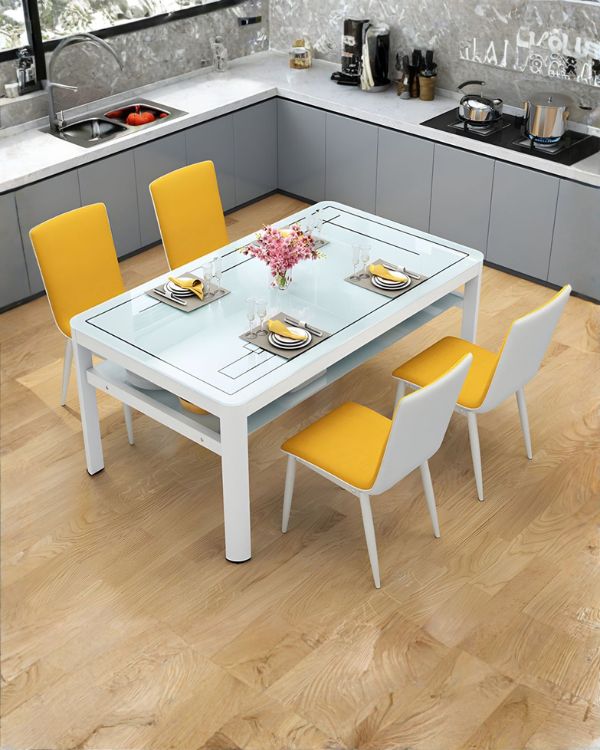 Fiber Glass DiningTable Set | CRV-DT023