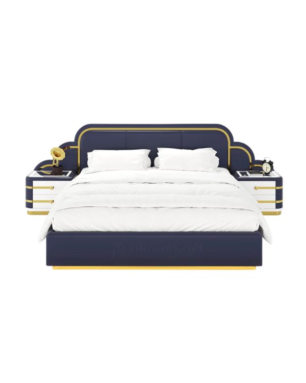 Modern Carve Bed |  CRV-B017