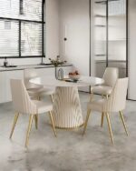 The Opal Feast Dining Table Set | CRC-DT012