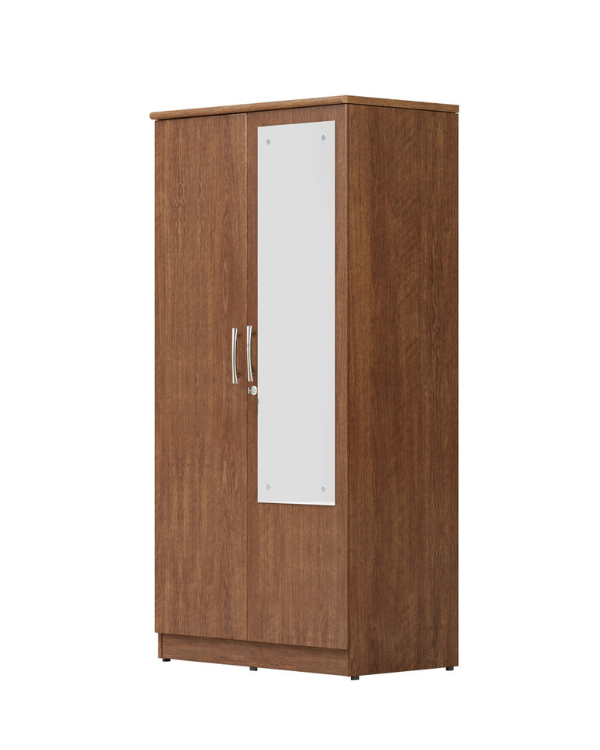 Rio 2-Door Cabinet with Mirror | CRV-WC007
