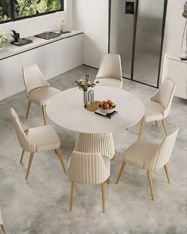 The Opal Feast Dining Table Set | CRC-DT012