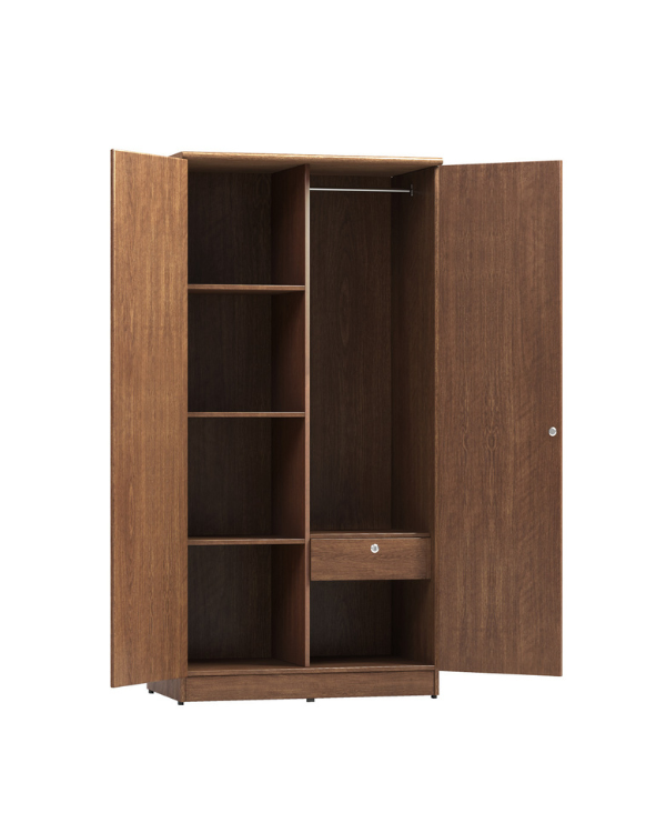 Rio 2-Door Cabinet with Mirror | CRV-WC007